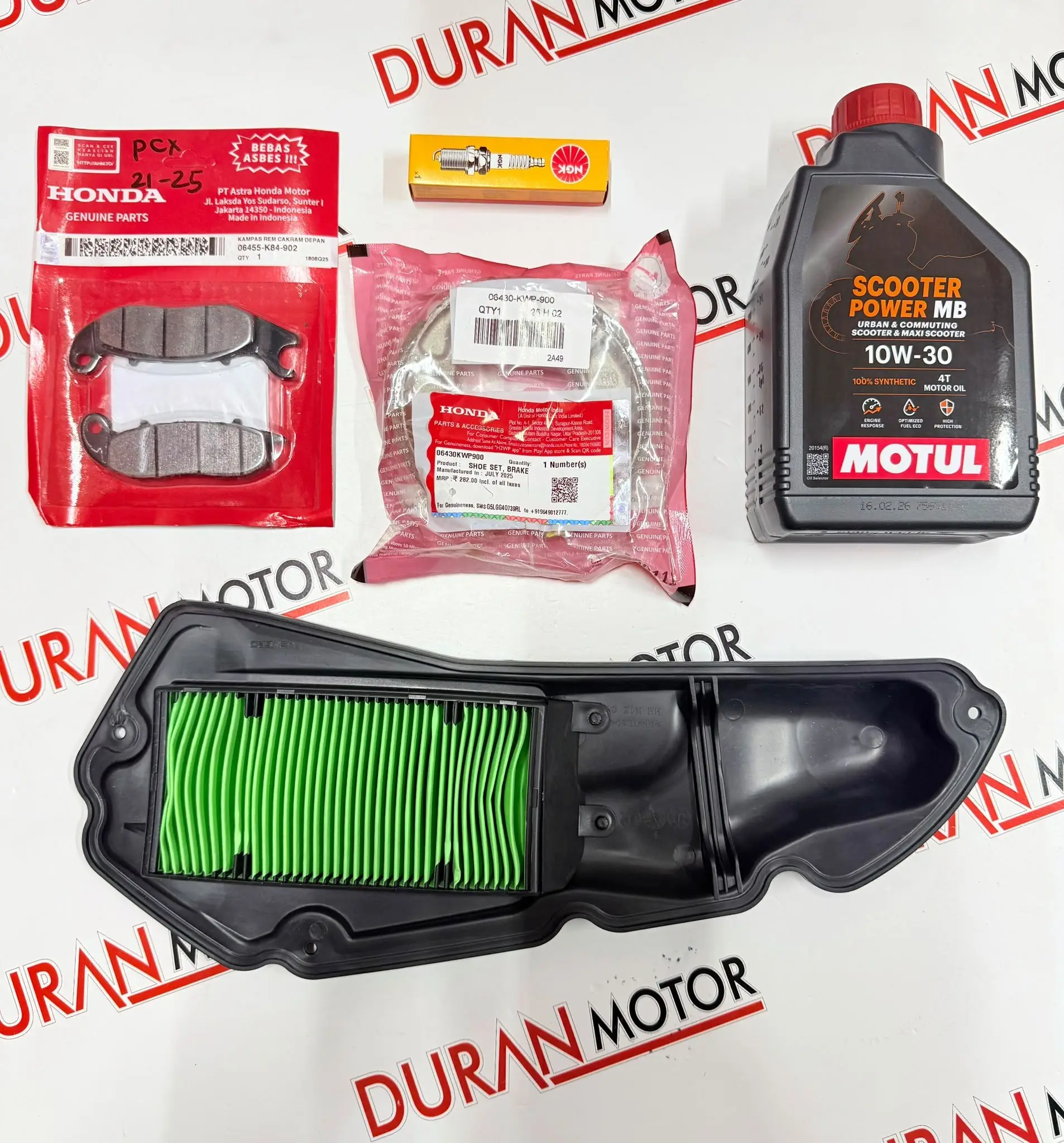 HONDA PCX 125 2021-2024 BAKIM SETİ FULL SET