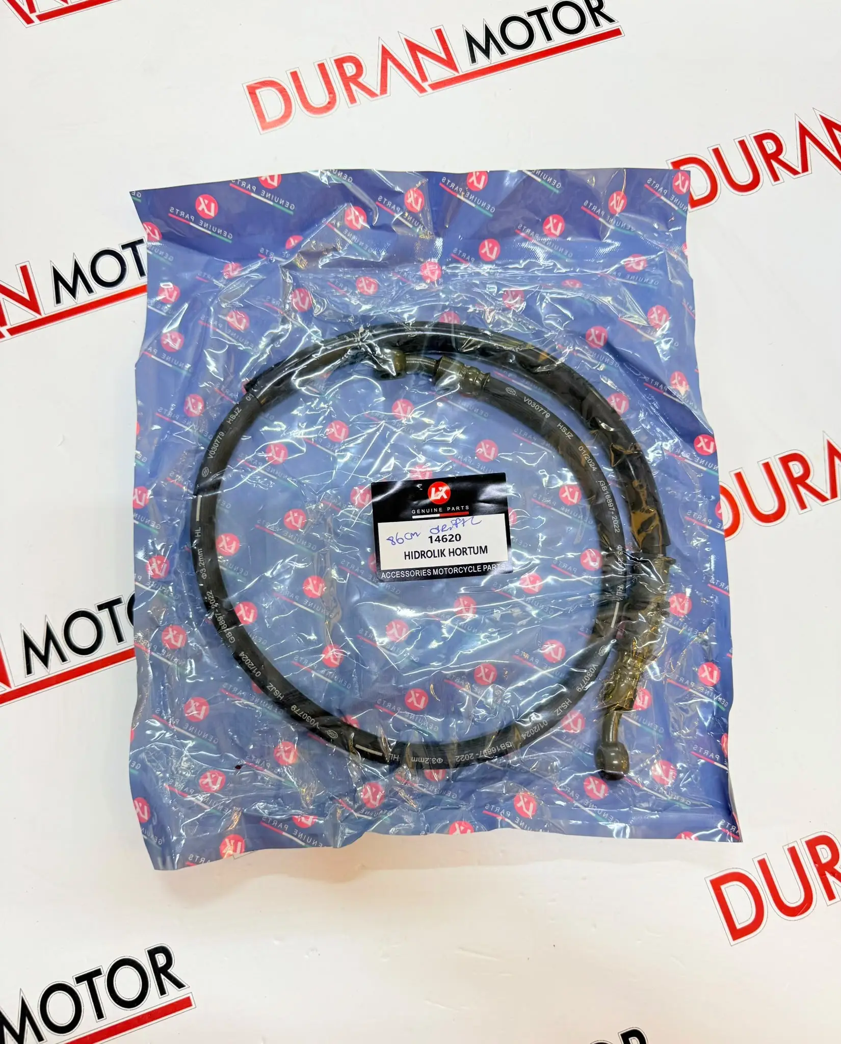 MONDİAL MH DRİFT L ÖN FREN HİDROLİK HORTUMU 86 cm-İTHAL