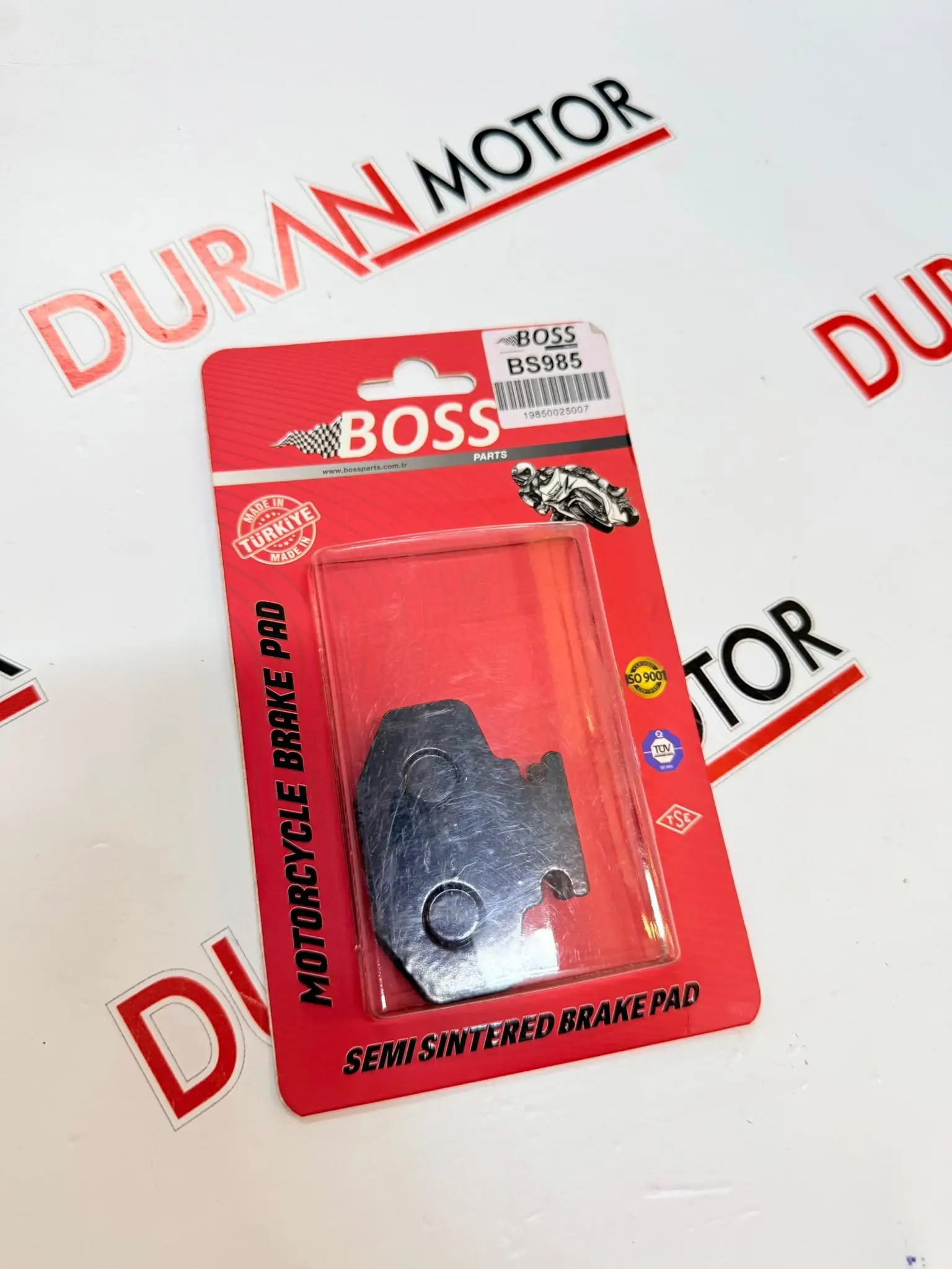 ÖN FREN DİSK BALATASI BOSS BS985 RKS WİLDCAT 125, GRACE 202, ARORA MAX-T, VOLTA APX5