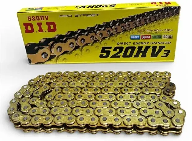 ZİNCİR 520*120 ORİNGLİ DİD (GOLD)-İTHAL